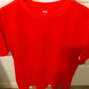 DSG medium women tee shirt red